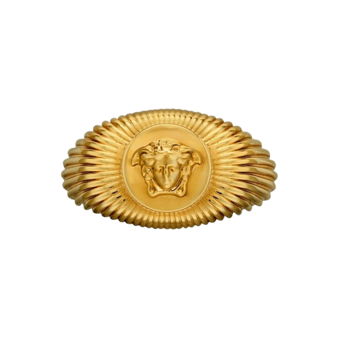 1022284-1A00620-3J000 Versace Medusa Biggie Ring Light Gold