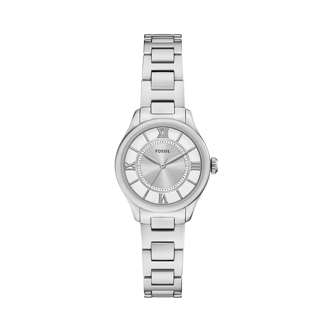 ES5419 (W) Fossil Gilmore Quartz Three-Hand 28mm Stainless Steel Silver