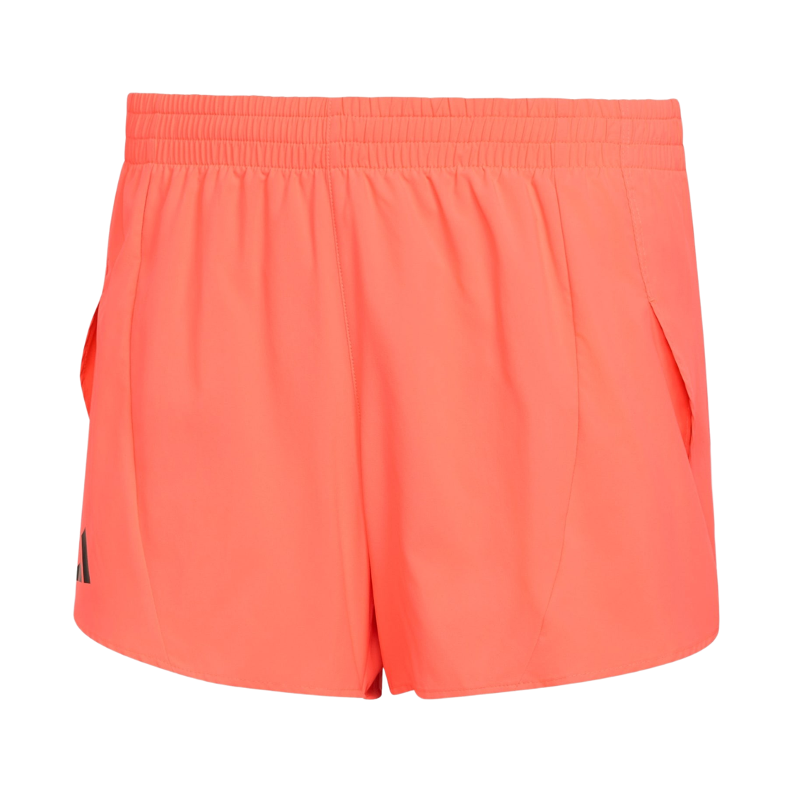 KG8556 Adidas Adizero Essentials Running Split Shorts Solar Turbo - KR Sizing