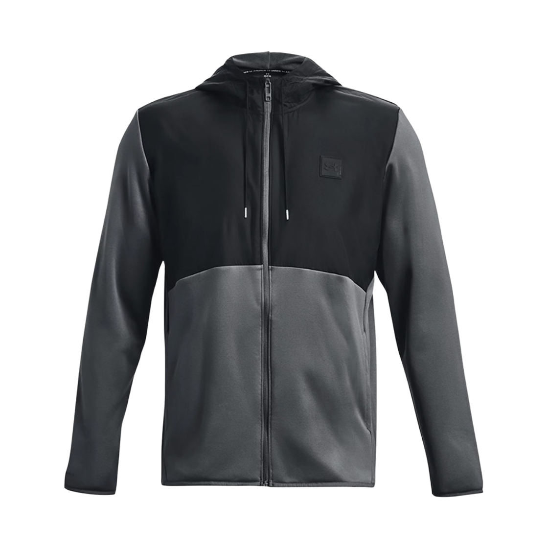 1373850-012 Under Armour Fleece Storm Full Zip Jacket Pitch Gray Black