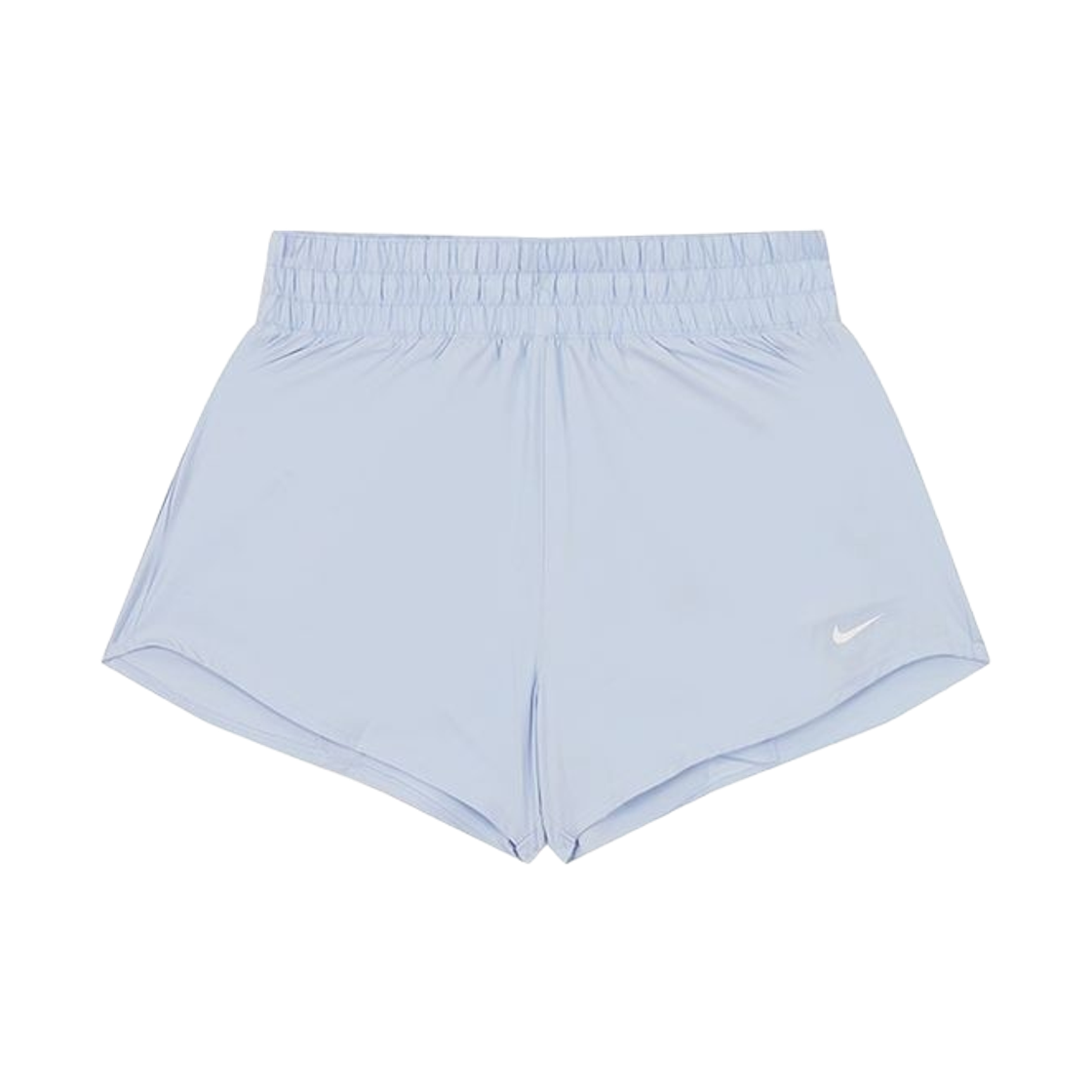 DX6011-409 (W) Nike One Dri-Fit Mid Rise 3 Inch Brief Lined Shorts Hydrogen Blue White - Asia