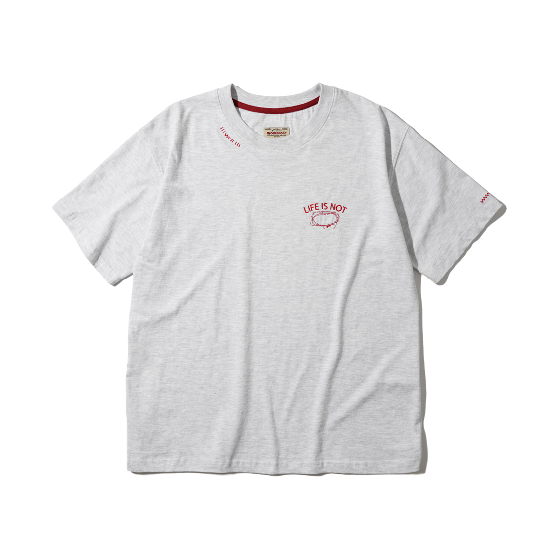 MJST7790_whiteoatmeal_29 WV PROJECT Colormini Short Sleeve T-shirt Whiteoatmeal MJST7790