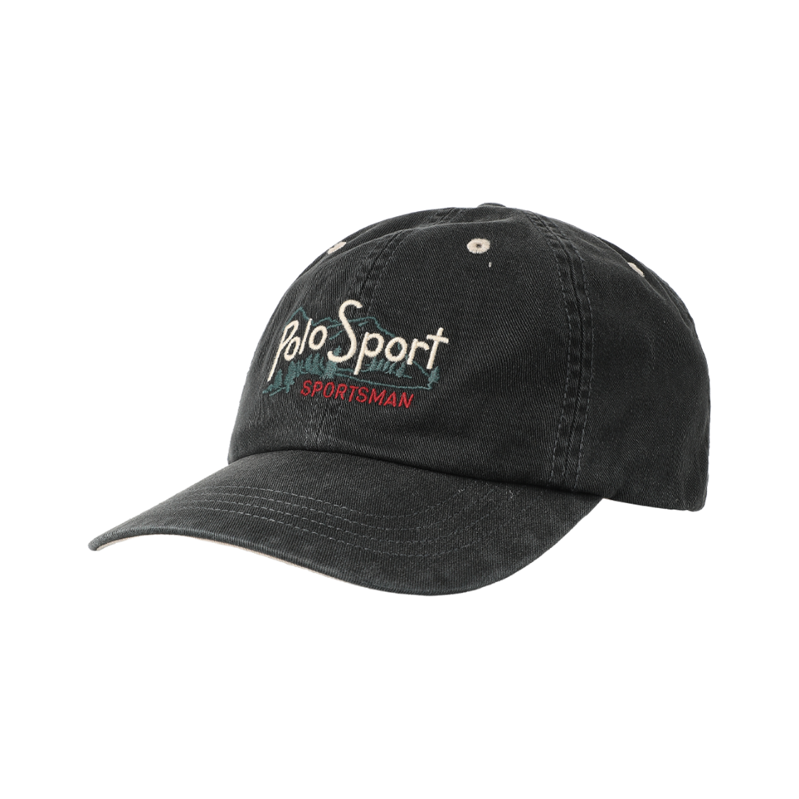 [10% 적립] 폴로 랄프 로렌 폴로 스포츠 트윌 볼 캡 블랙 부트 - 26FW([10% 적립] Polo Ralph Lauren Polo Sports Twill Ball Cap Black Boot - 26FW) - 2
