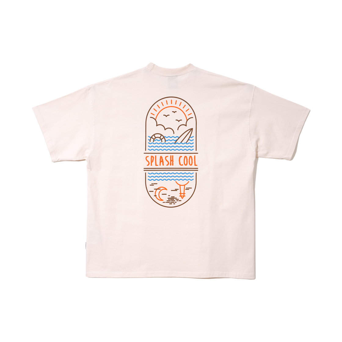 티떠블유엔 스플래쉬 반팔 아이보리 STST3278(TWN Splash Short Sleeve Ivory STST3278)