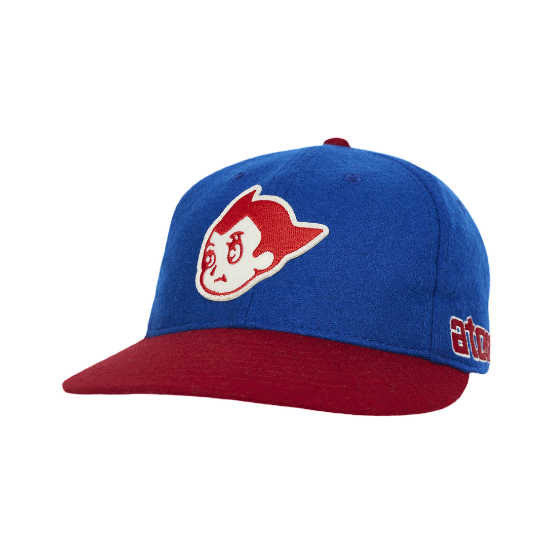 - Palace x Ebbets Field Flannels Sankei Atoms Authentic Wool Ballcap Blue - 26FW