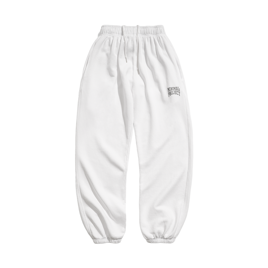 미니멀프로젝트 로우 피그먼트 헤비웨이트 조거 팬츠 MTP305-Z 화이트(MINIMALPROJECT Low Pigment Heavyweight Jogger Pants Mtp305 White)