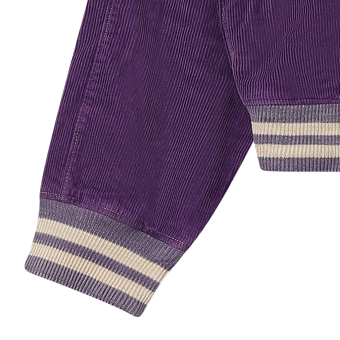 [10% 적립] 폴로 랄프 로렌 코듀로이 레터 재킷 뉴 바이올렛 워시드 - 26FW([10% 적립] Polo Ralph Lauren Corduroy Letter Jacket New Violet Washed - 26FW) - 5
