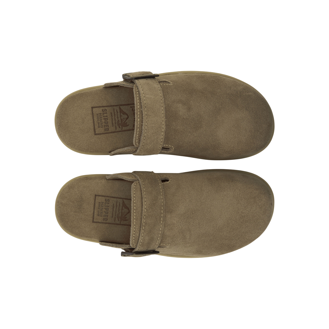 아일랜드 슬리퍼 클래식 스웨이드 클로그 토프 스웨이드(Island Slipper Classic Suede Clog Taupe Suede) - 5