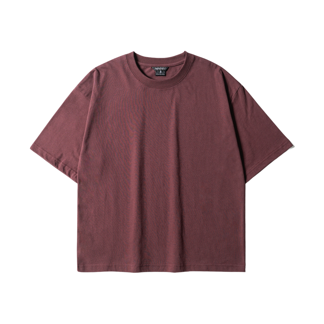 MMST7858_brickred_29 WV PROJECT Boxy Crop Short Sleeve Brickred MMST7858