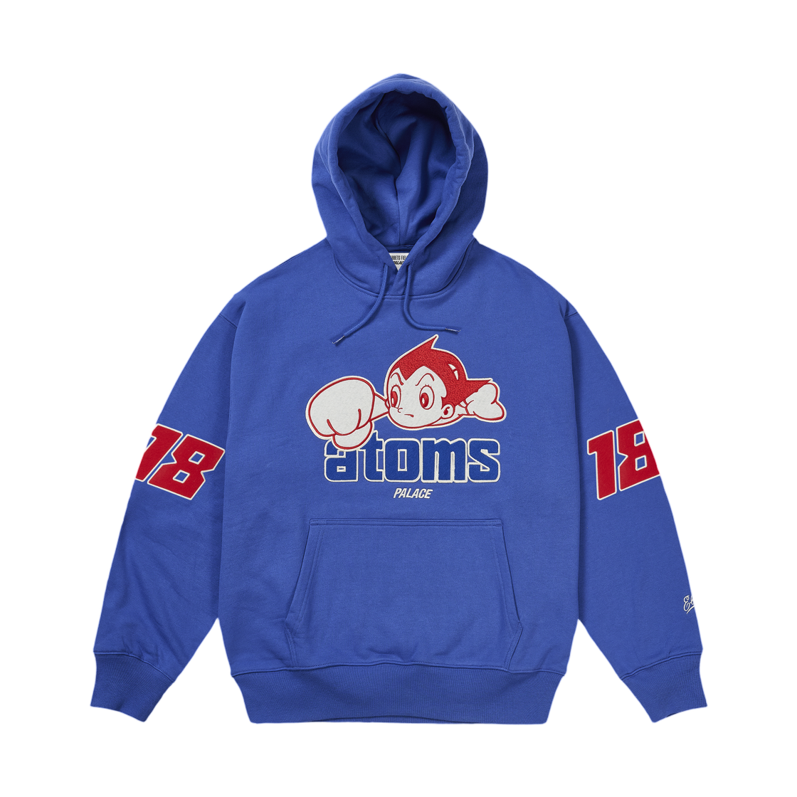 - Palace x Ebbets Field Flannels Sankei Atoms Hood Blue - 26FW