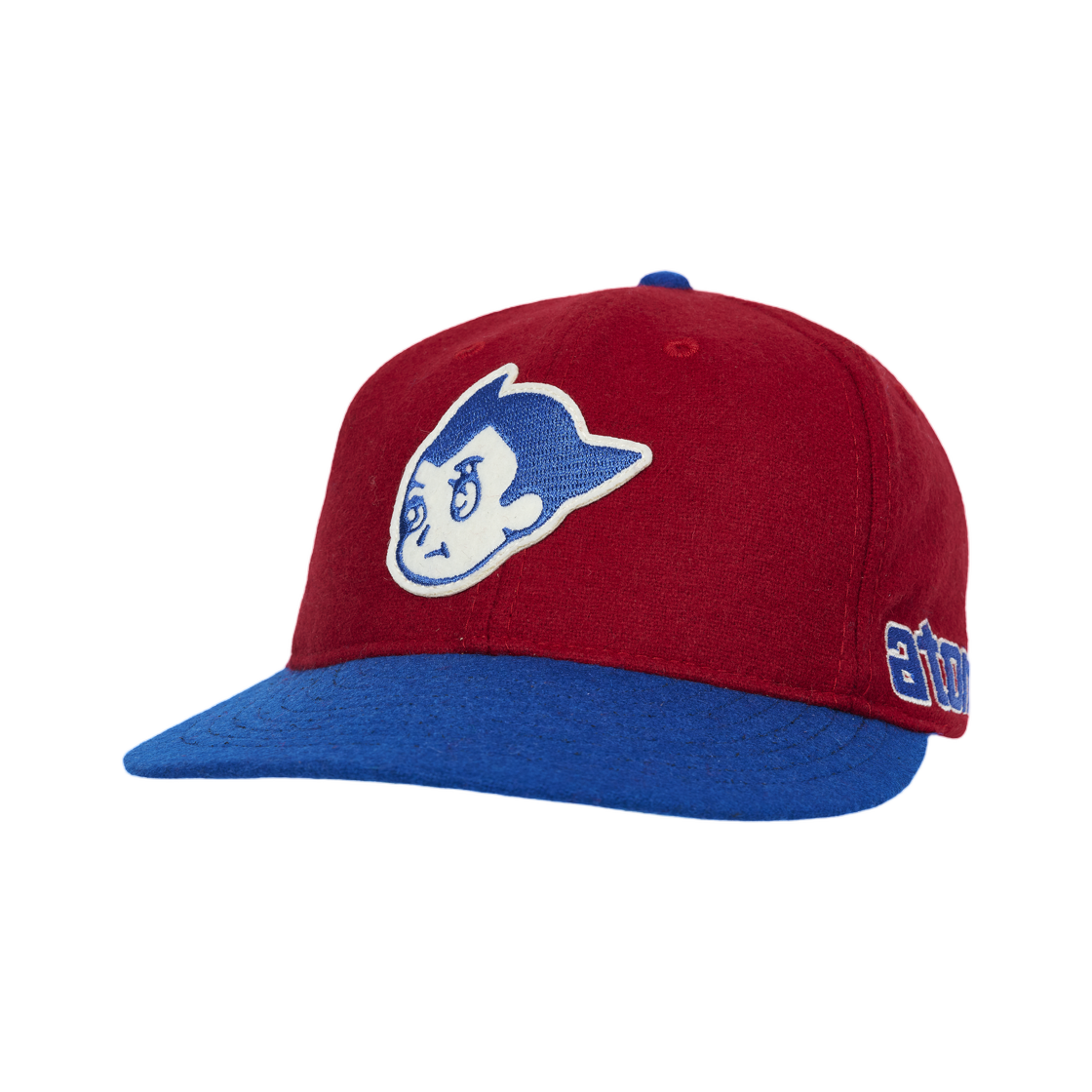 - Palace x Ebbets Field Flannels Sankei Atoms Authentic Wool Ballcap Red - 26FW