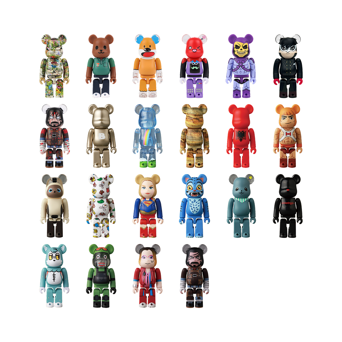 - Bearbrick Series 52 Sealed Case 100% (24 Blind Boxes)