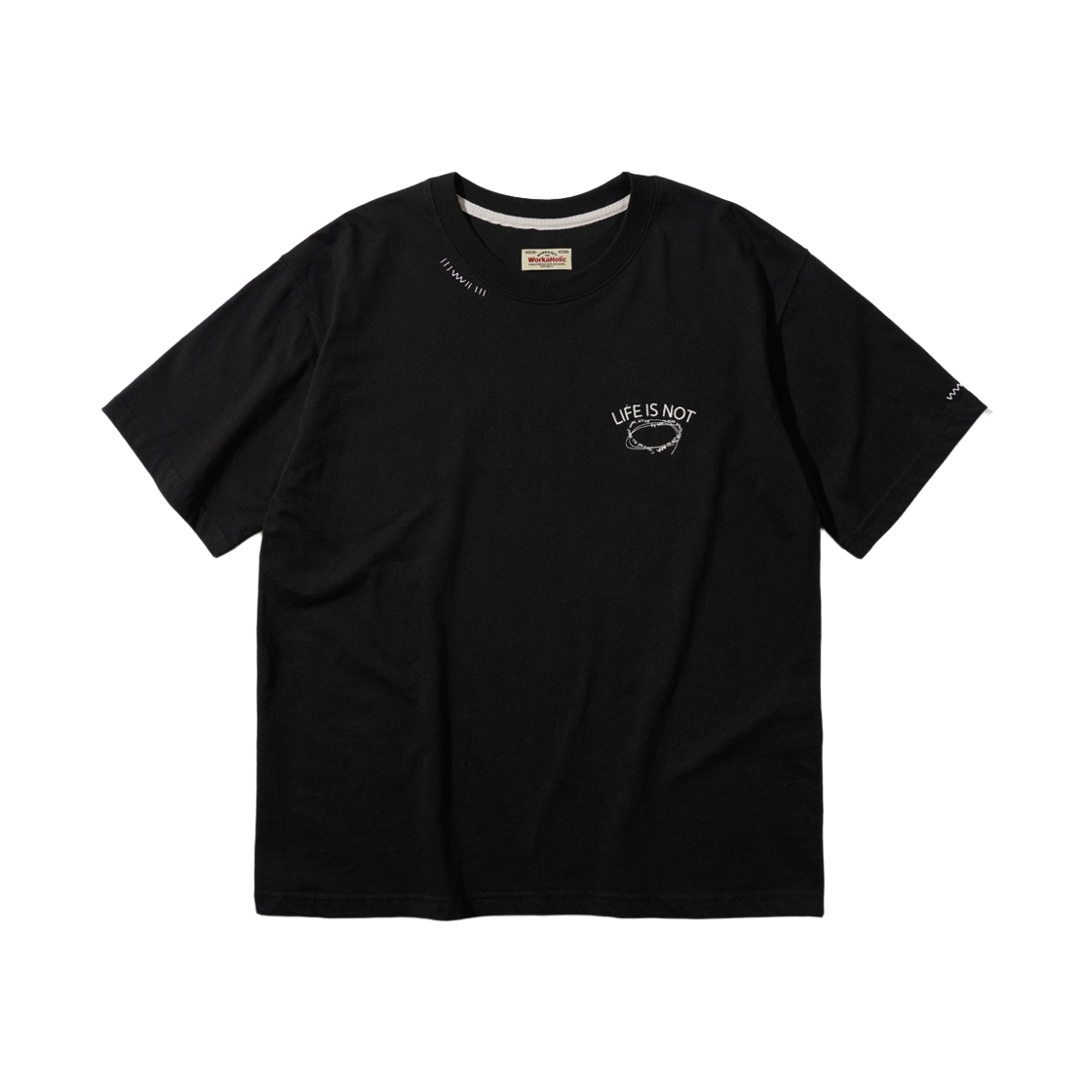 MJST7790_black_29 WV PROJECT Colormini Short Sleeve T-shirt Black MJST7790