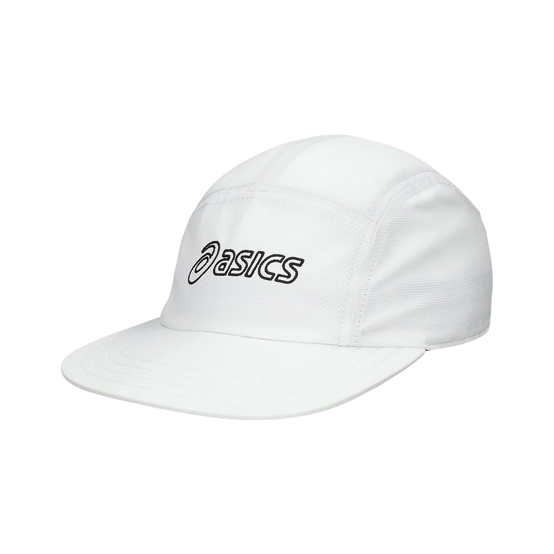 3013B331-100 Asics Performance Running 5 Panel Cap Brilliant White