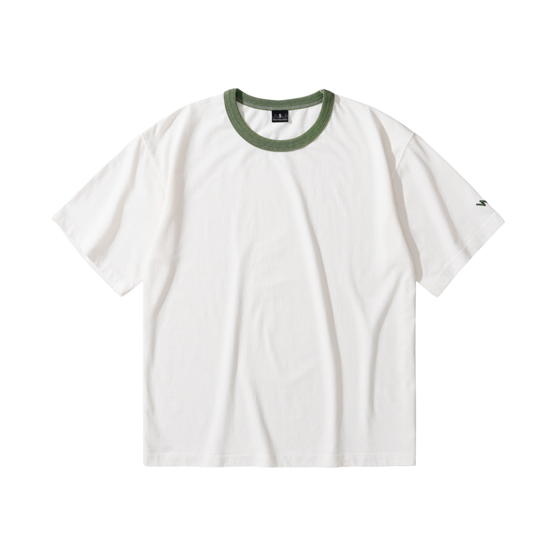 JJST7869_ivory_29 WV PROJECT Choker Pigment Ringer Short Sleeve Ivory JJST7869