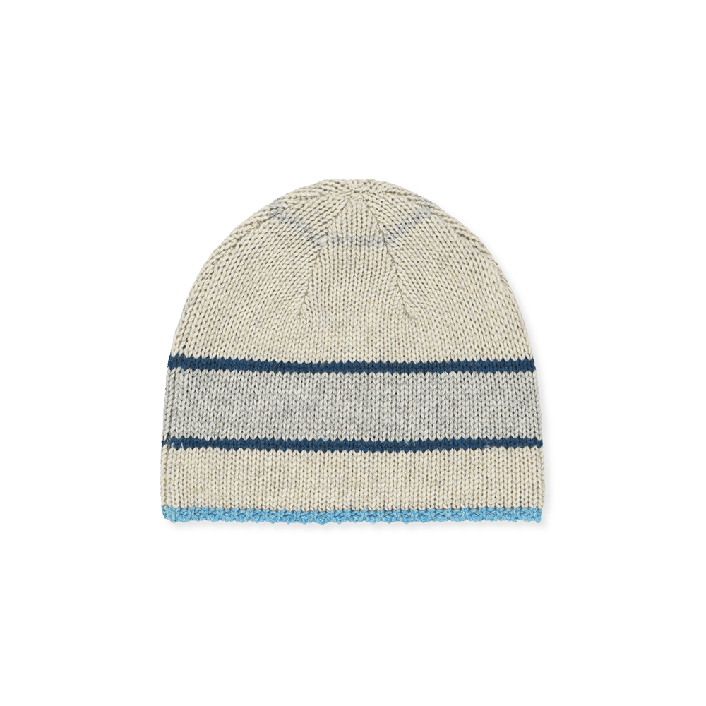 [5% 적립] 썬러브투어 바시티 스트라이트 비니 아이보리([5% 적립] sunlovetour Varsity Stripe Beanie Ivory) - 2