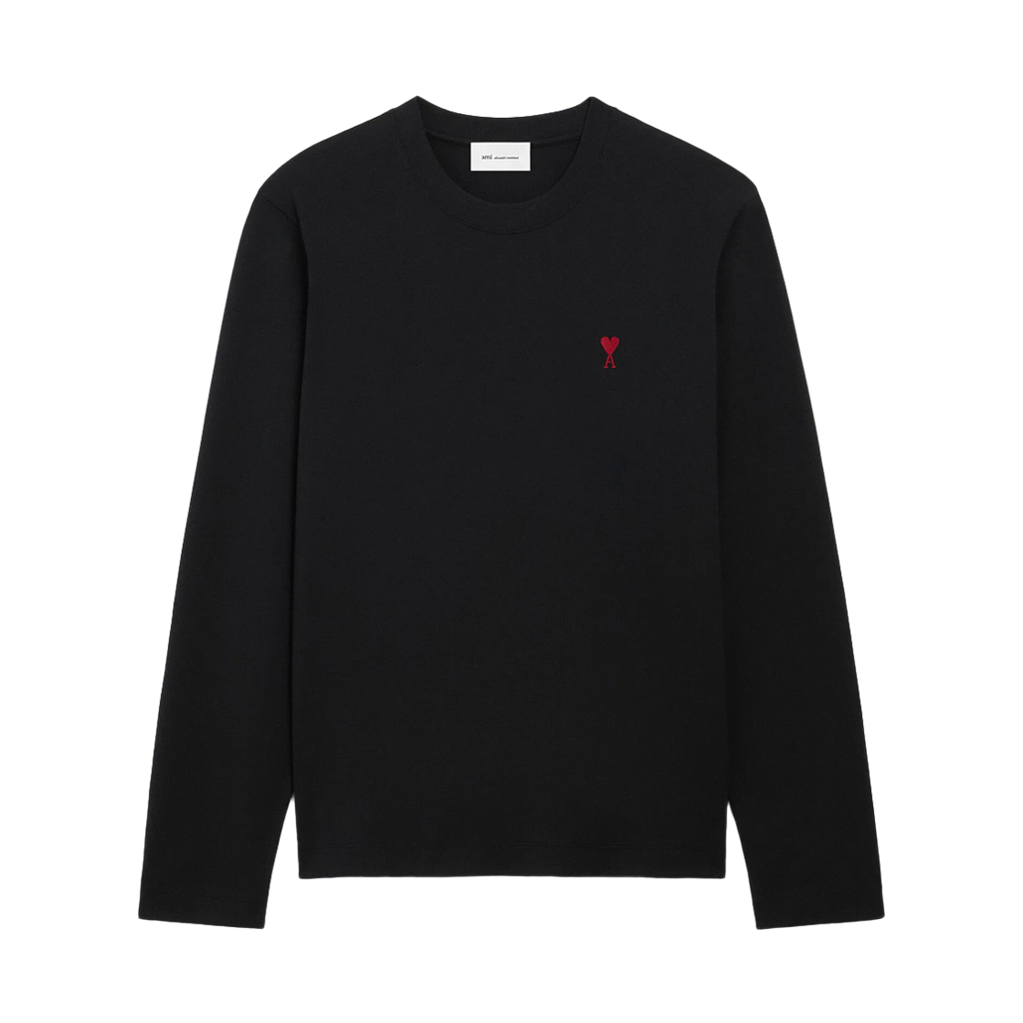 BFUTS235 724 001 [25% 쿠폰] AMI de Coeur Long Sleeves T-Shirt Black
