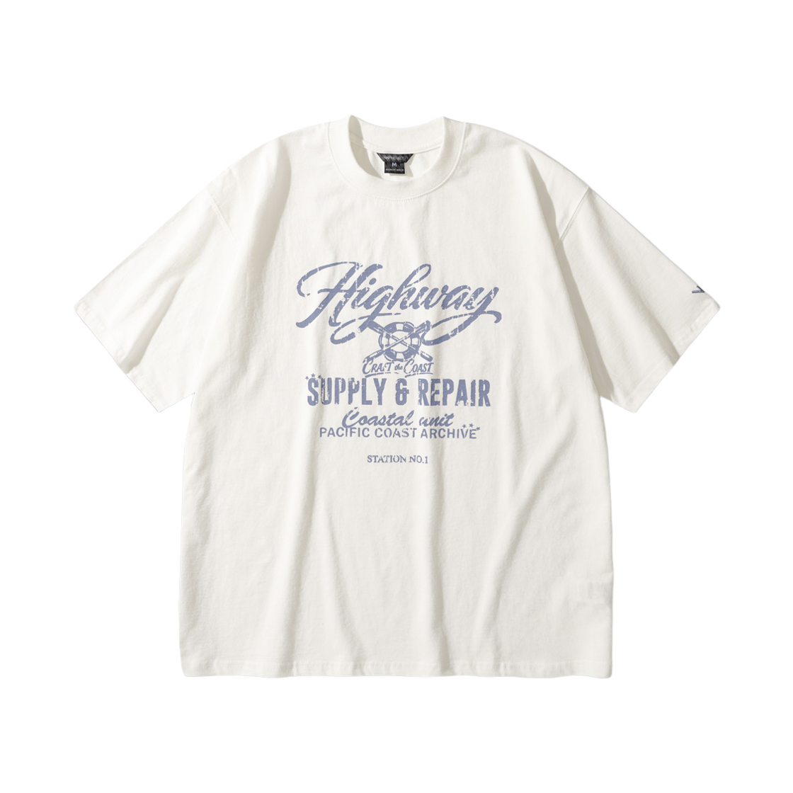 더블유브이프로젝트 웨이드 반팔티셔츠 아이보리 JIST7860(WV PROJECT Wade Short Sleeve Ivory JIST7860)