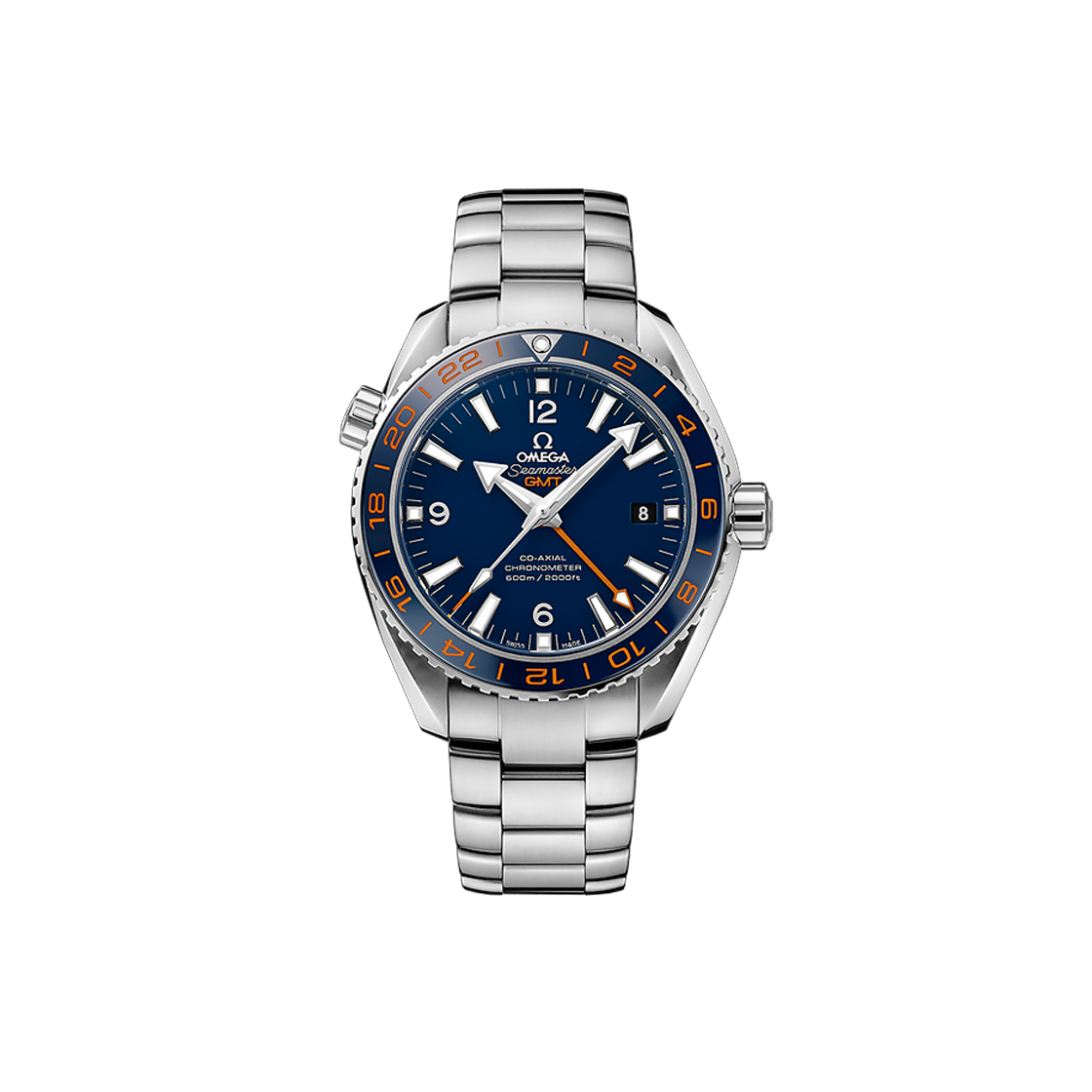 ITAD98C8772F Omega Seamaster Planet Ocean GMT GoodPlanet Edition Blue Arabic Dial