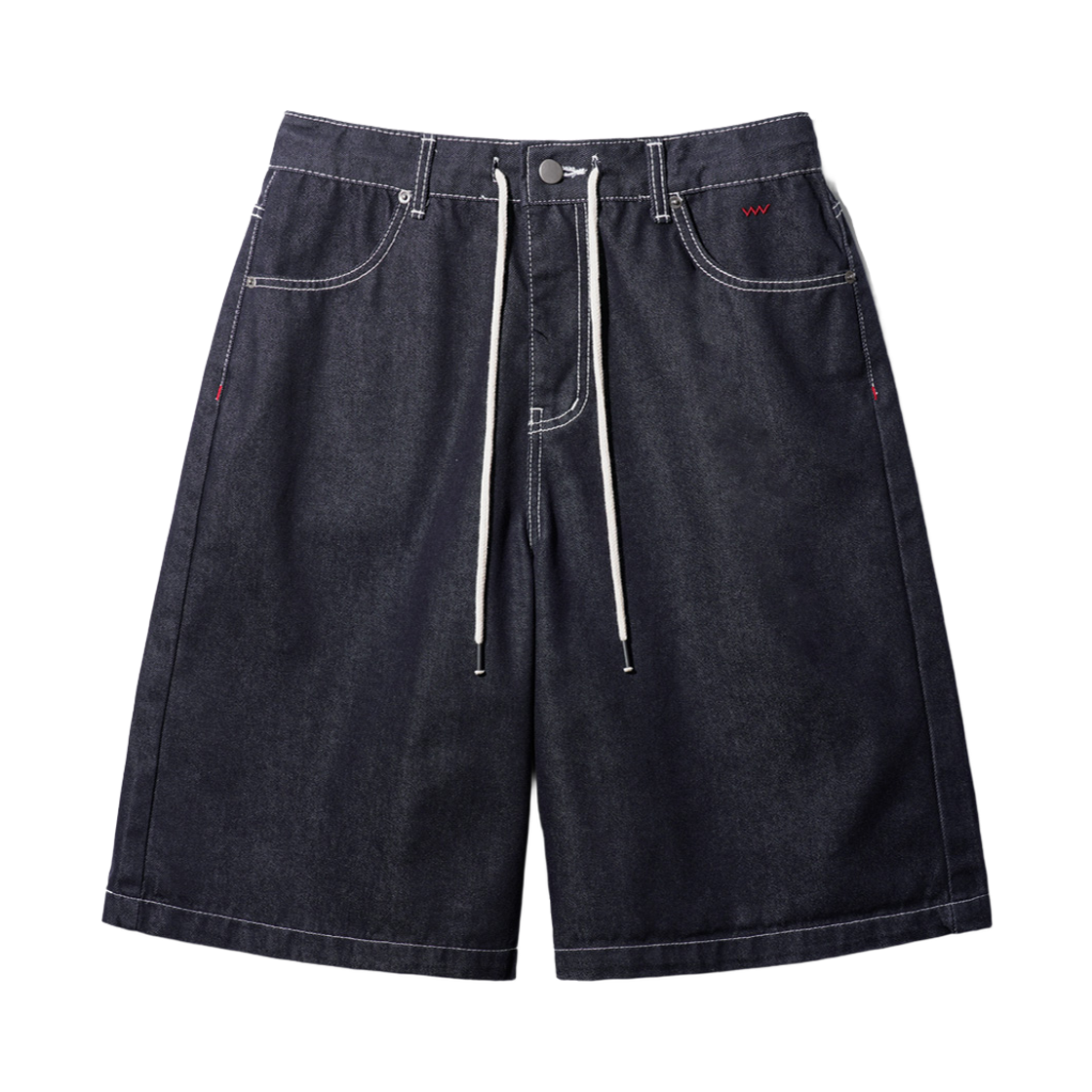 HSSP7793_darkblue_29 WV PROJECT Broaden Bermuda Denim Half Pants Darkblue HSSP7793