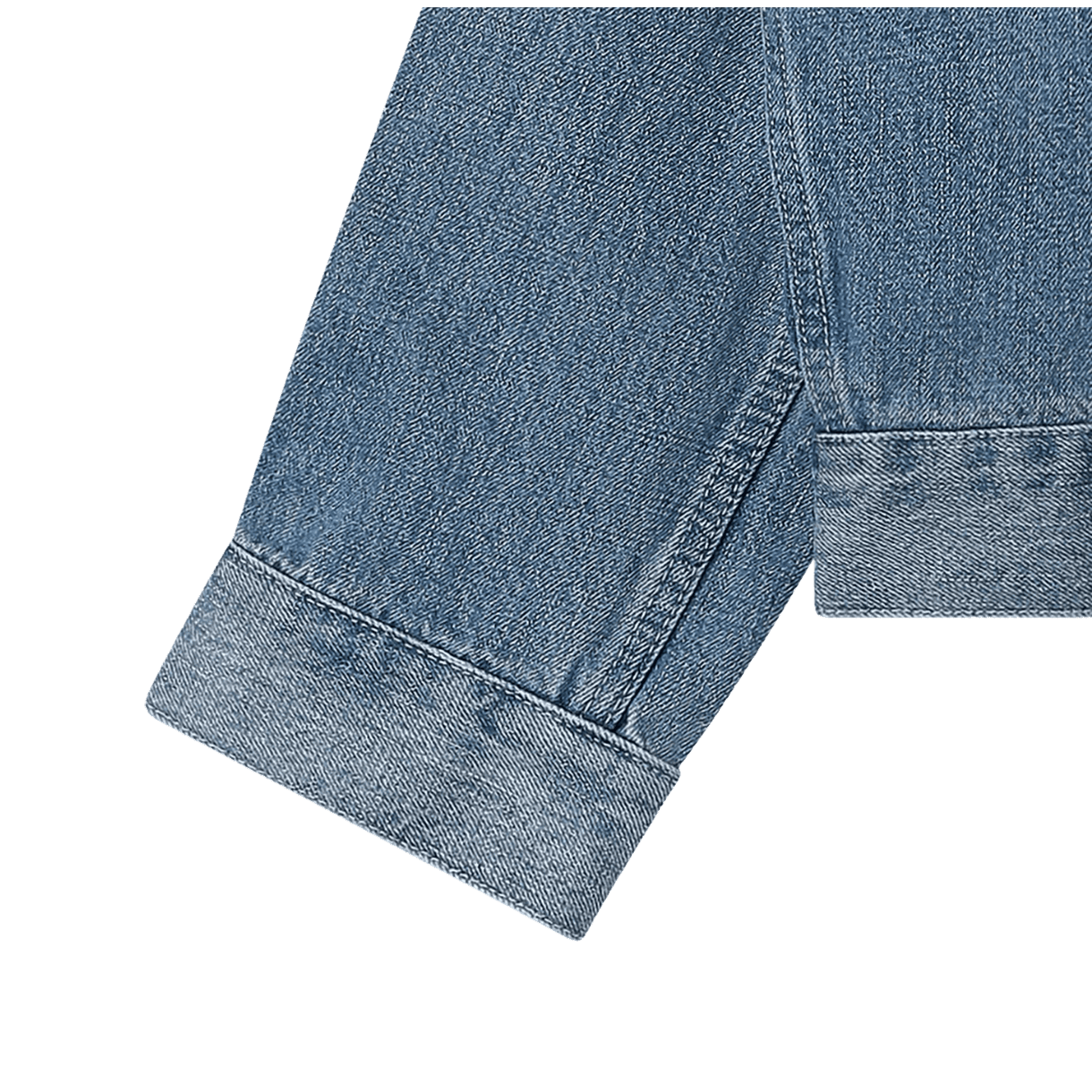 아크릴 데님 박시 자켓 아이스 워시 - 26FW(AKRYL Denim Boxy Jacket Ice Wash - 26FW) - 5