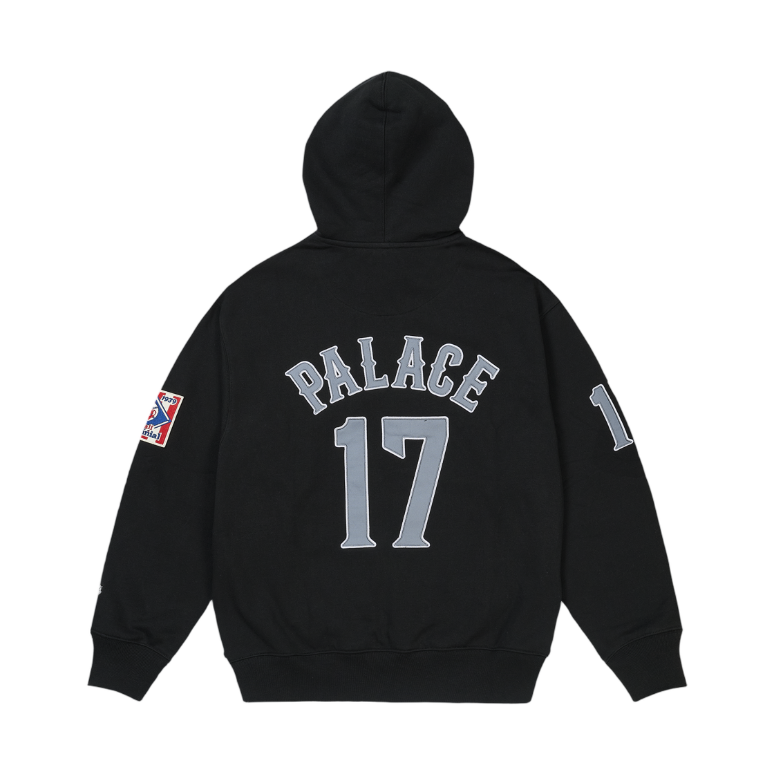 - Palace x Ebbets Field Flannels New York Cubans Hood Black - 26FW
