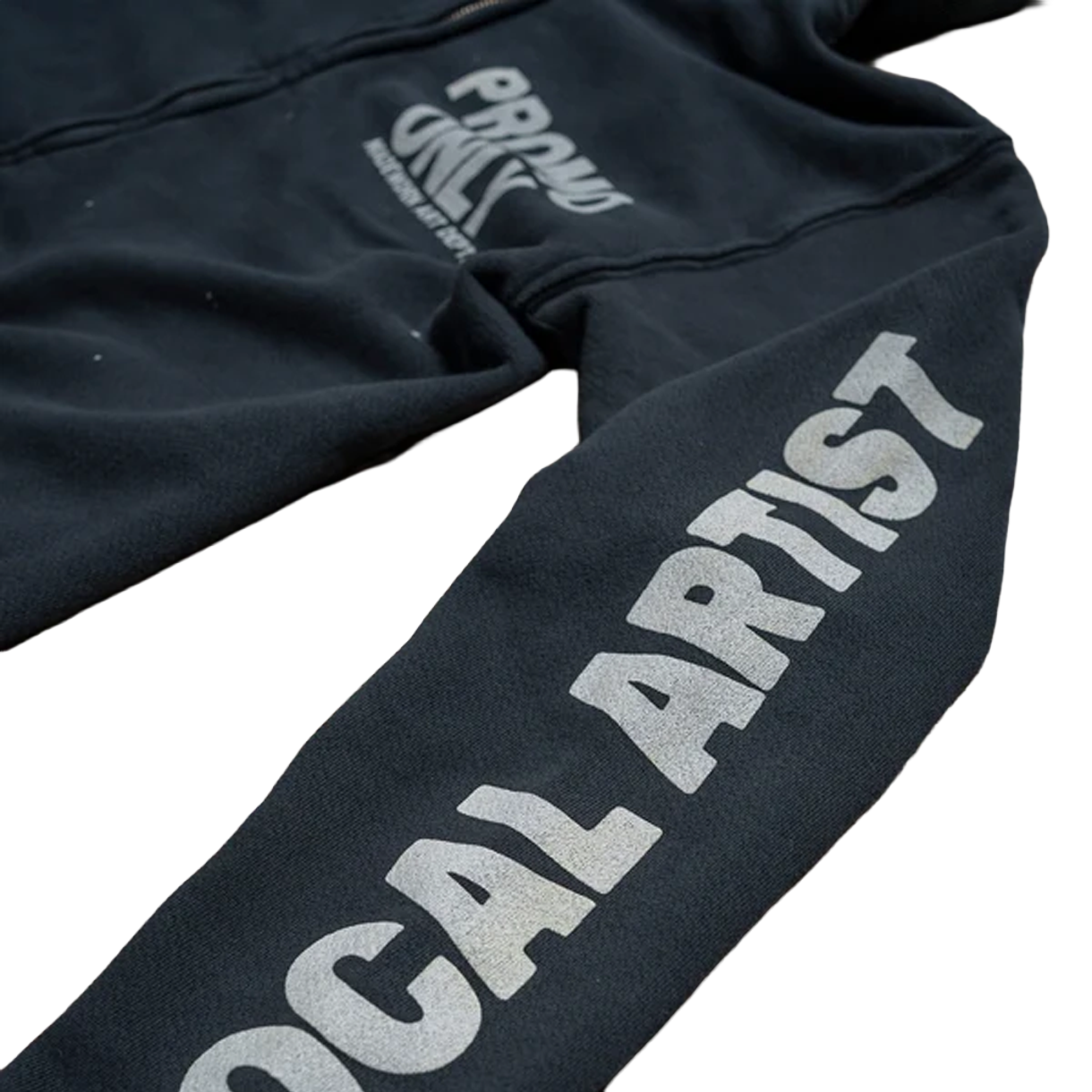 메이드원 프로모 집 후디 콜 - 26FW(MadeWorn Promo Zip Hoodie Coal - 26FW) - 3