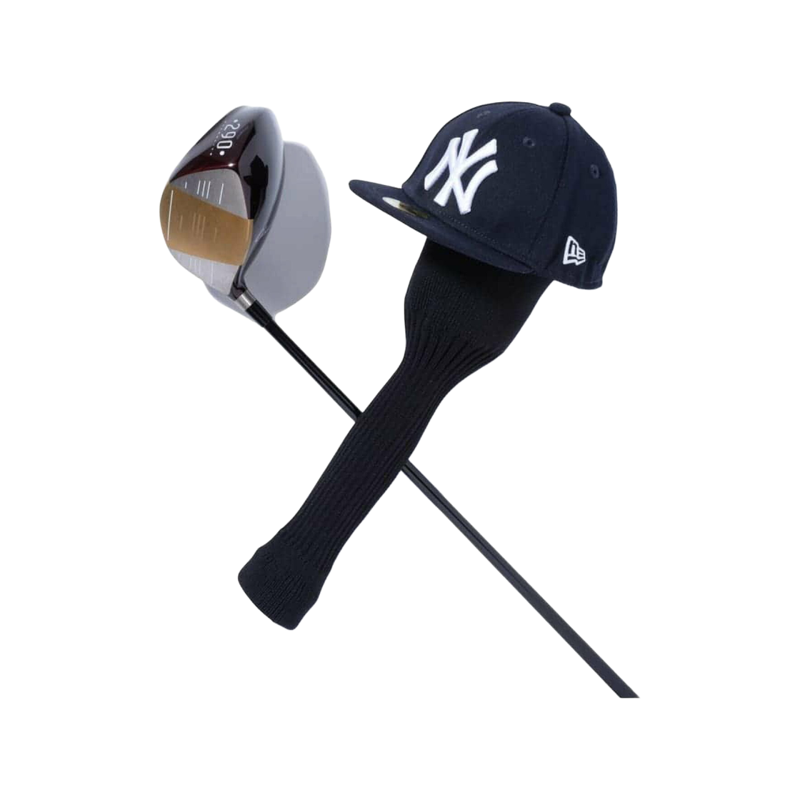 뉴에라 MLB 뉴욕 양키스 헤드커버 네이비(New Era MLB New York Yankees Headcover Navy)