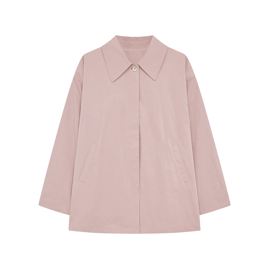 마가린핑거스 플레어 하프 카라 자켓 핑크(Margarin Fingers Flare Half Collar Jacket Pink)