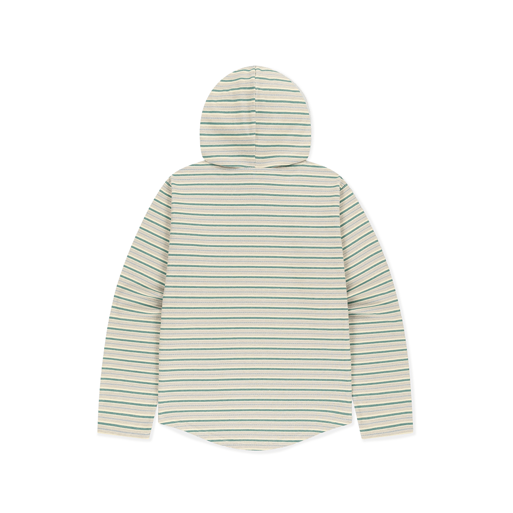 [5% 적립] 썬러브투어 대쉬 스트라이프 후디드 LS 티 라이트 옐로우([5% 적립] sunlovetour Dash Stripe Hooded LS Tee Light Yellow) - 2