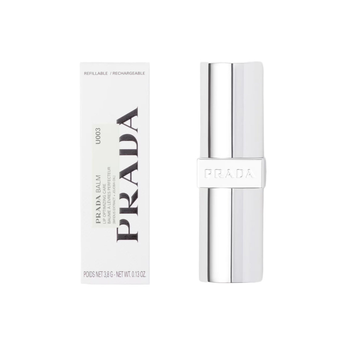 프라다 블러싱 케어 립밤 U003 위스테리아 글림스(Prada Blushing Care Lip Balm U003 Wisteria Gleams) - 2