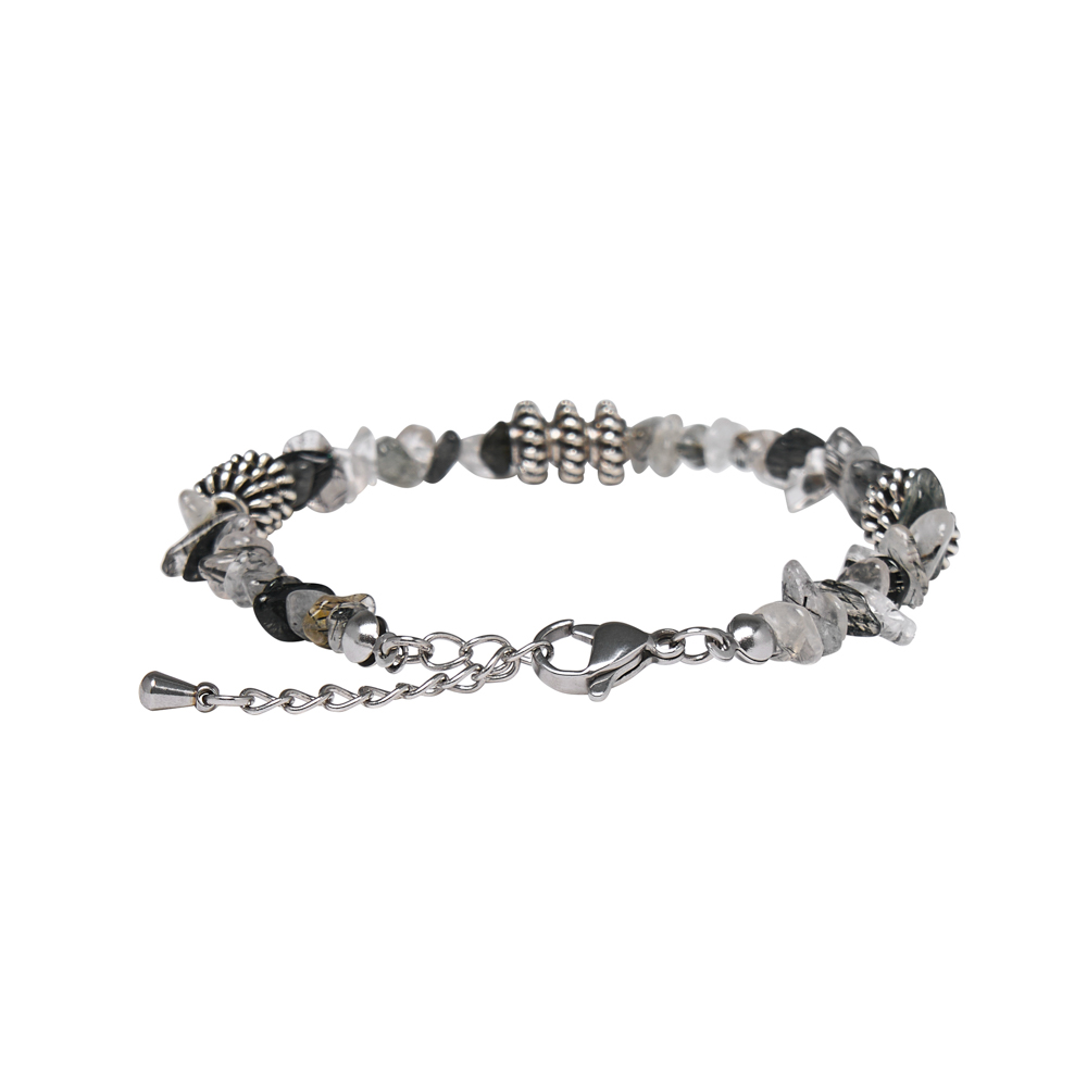 아모우 천연석 팔찌 쿠앤크(AMOU Natural Stone Bracelet Black & White) - 3