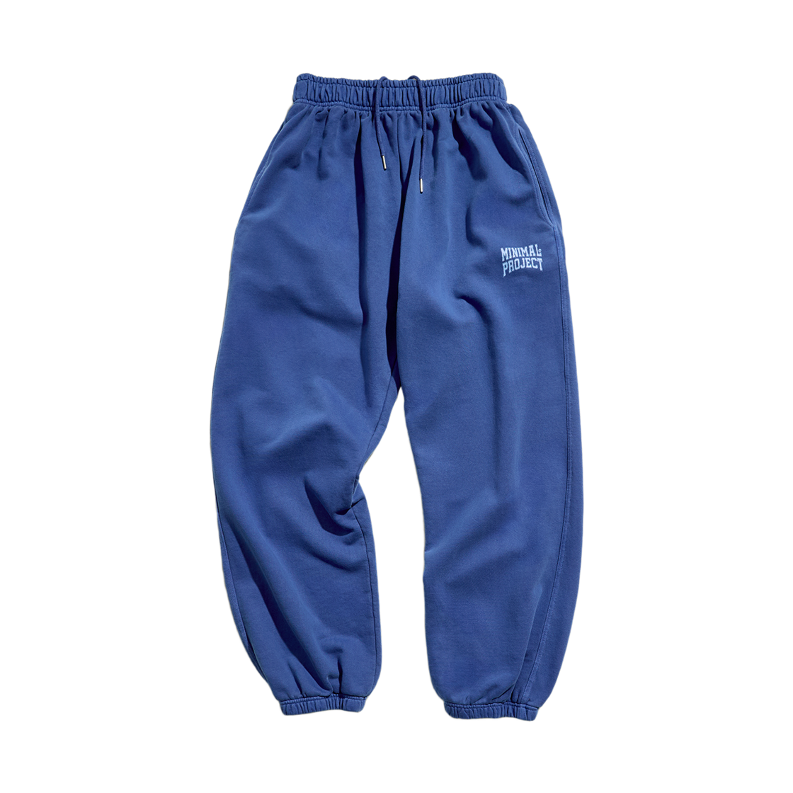 미니멀프로젝트 로우 피그먼트 헤비웨이트 조거 팬츠 MTP305-Z 코발트블루(MINIMALPROJECT Low Pigment Heavyweight Jogger Pants Mtp305 Cobaltblue)