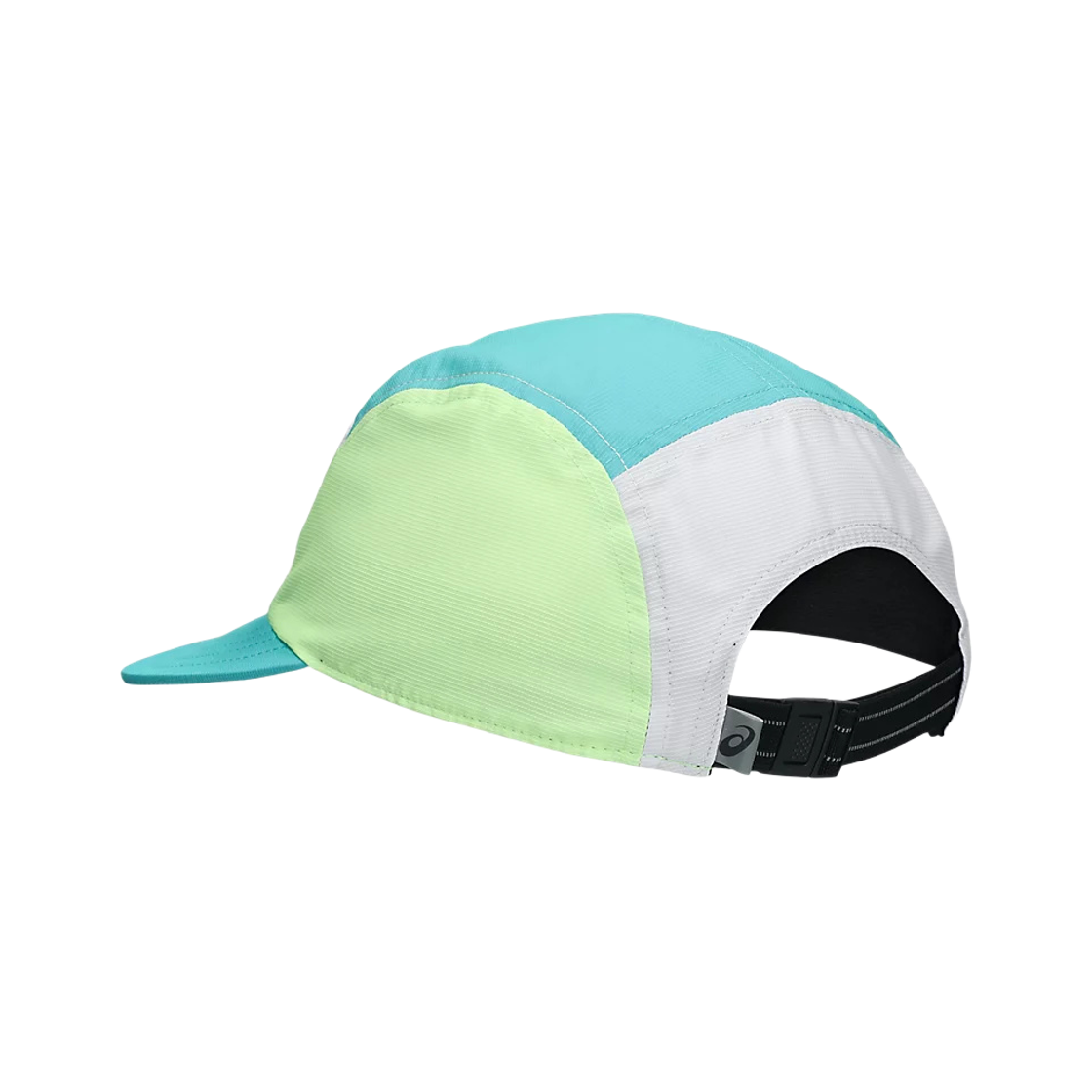 아식스 퍼포먼스 러닝 5 패널 캡 에너지 아쿠아 화이트(Asics Performance Running 5 Panel Cap Energy Aqua White) - 2