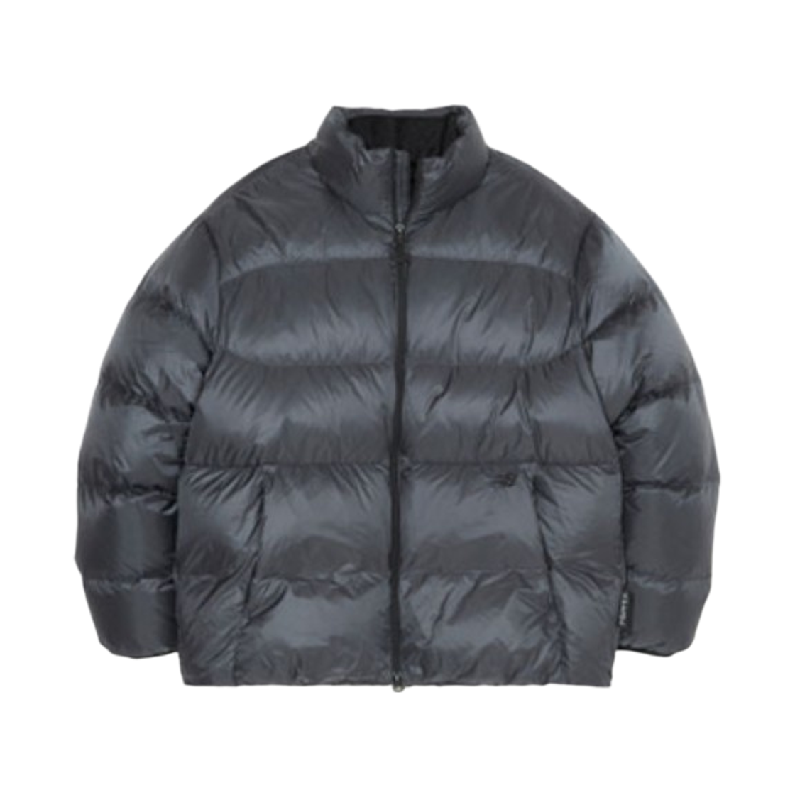 NBNPE42123-60 New Balance Flying Hyper Short Down Jacket Charcoal