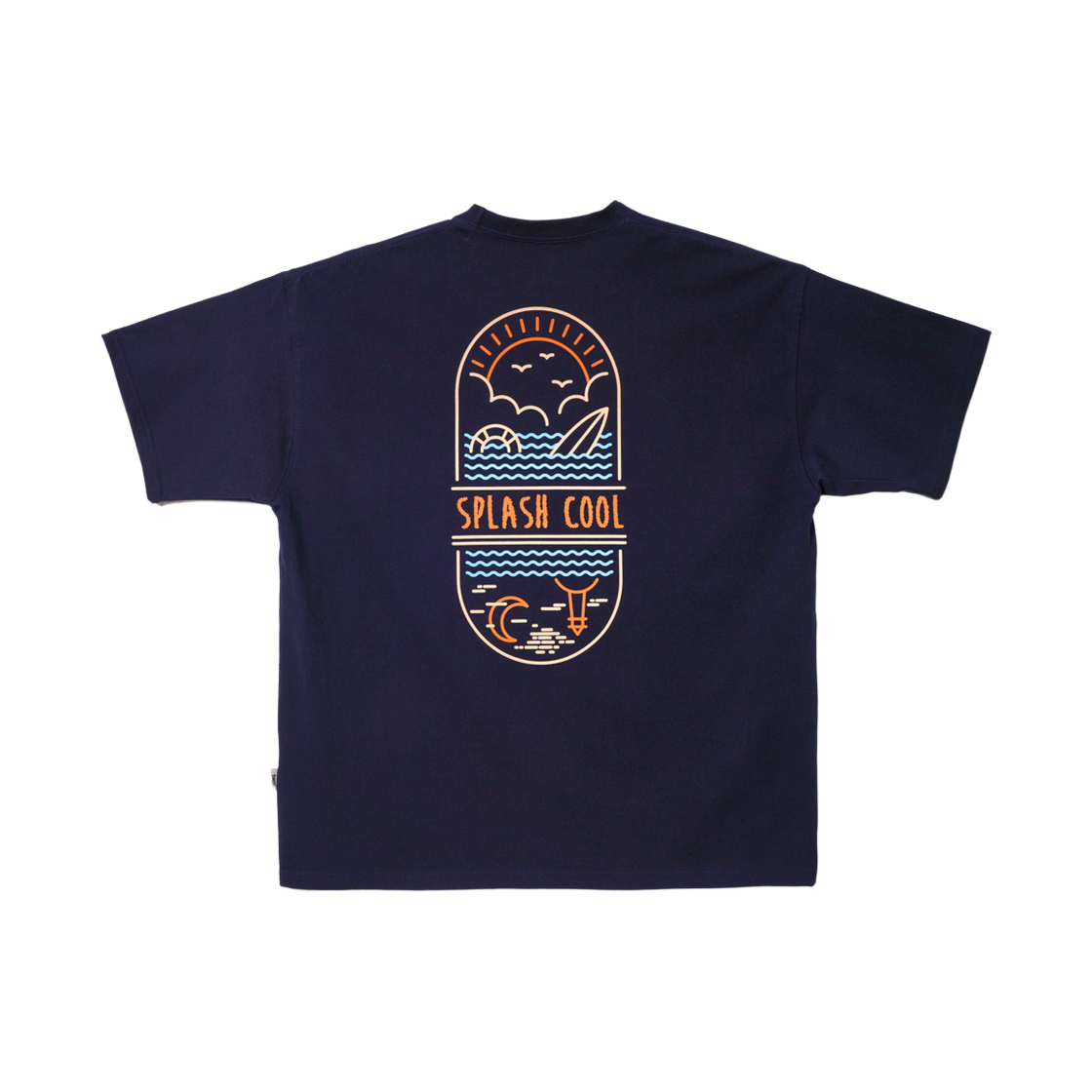 티떠블유엔 스플래쉬 반팔 네이비 STST3278(TWN Splash Short Sleeve Navy STST3278)