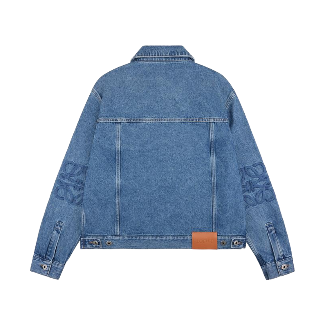 H526Y50X32 5320 [25% 쿠폰] Loewe Anagram Denim Jacket Blue