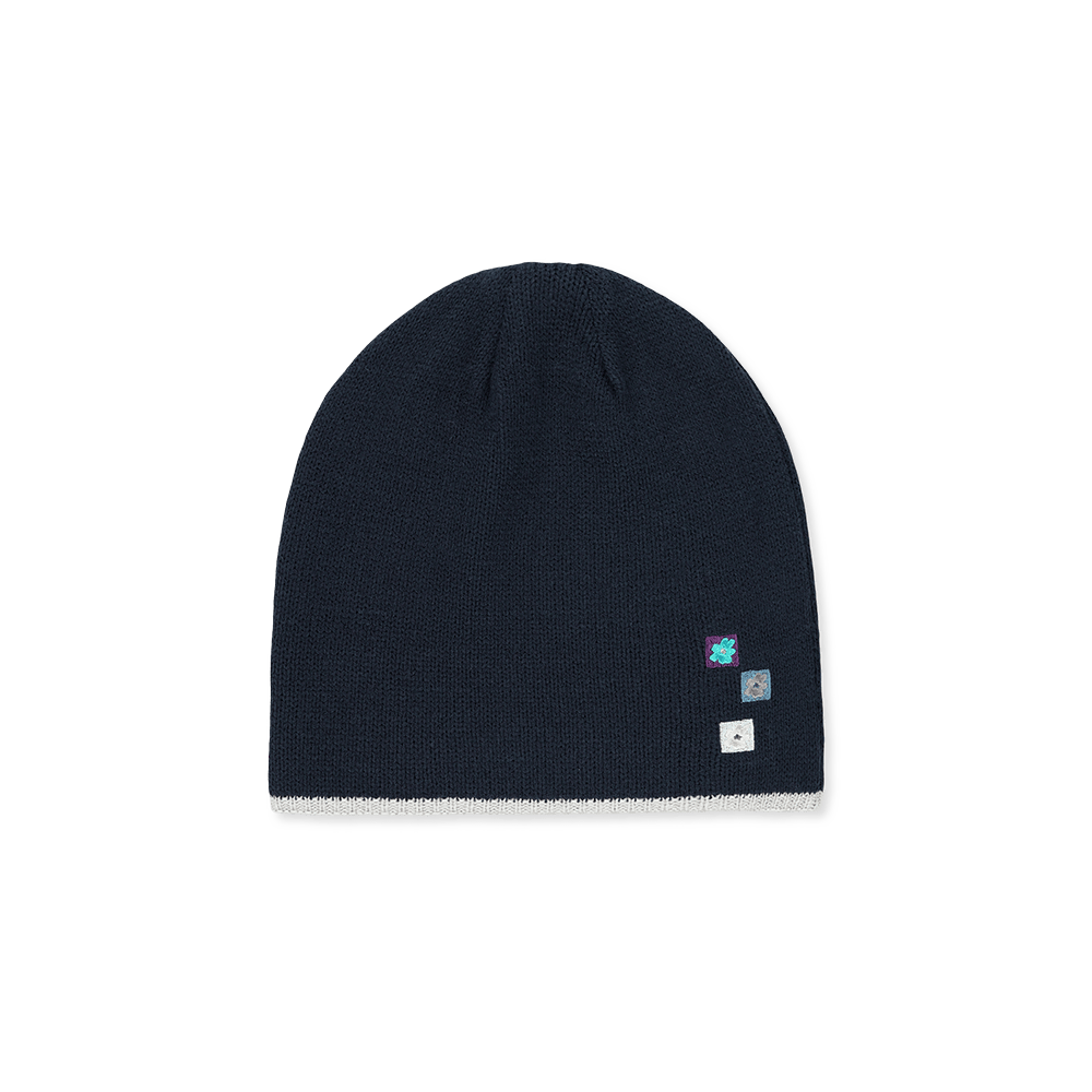 SL263KHWBE02NA [5% 적립] sunlovetour Reversible Net Beanie Navy