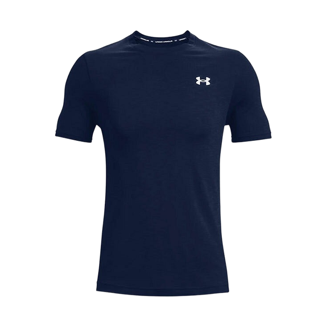 1359870-408 Under Armour Seamless Short Sleeve T-Shirt Navy