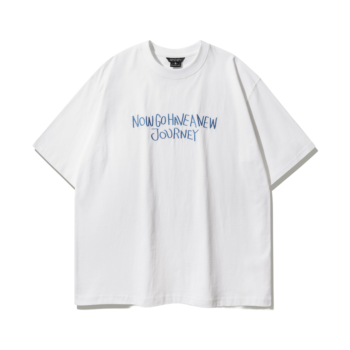MJST7662_White_291 WV PROJECT Anew 1/2 Sleeve T-shirts White MJST7662