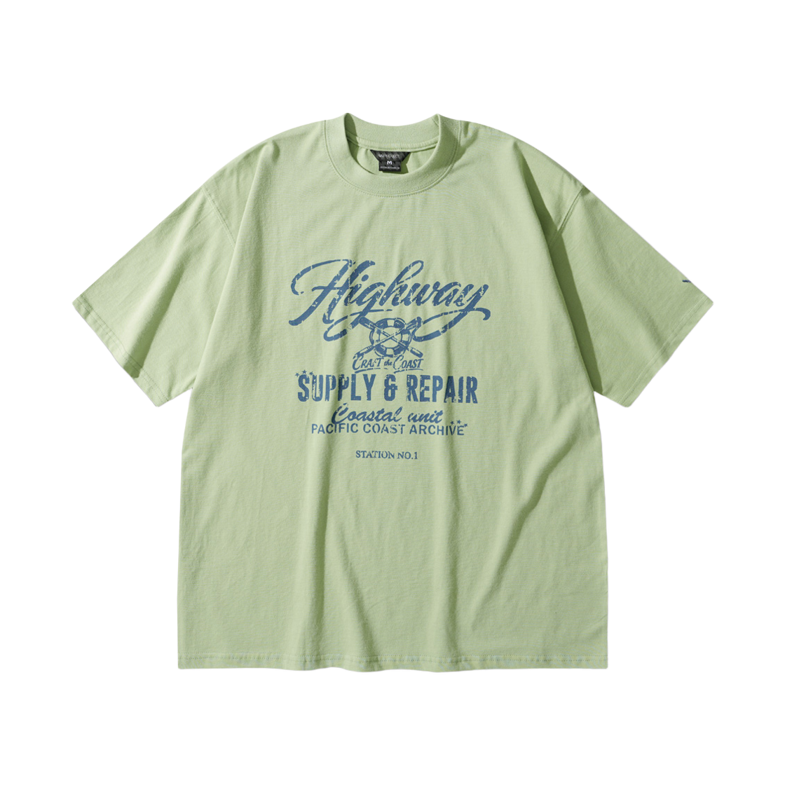 더블유브이프로젝트 웨이드 반팔티셔츠 라이트그린 JIST7860(WV PROJECT Wade Short Sleeve Lightgreen JIST7860)