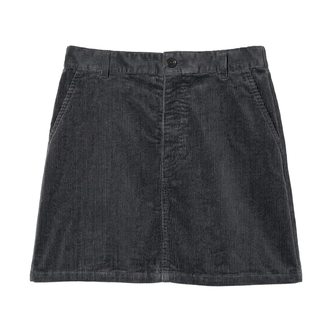 488204-08 (W) Uniqlo x Comptoir des Cotonniers Corduroy Mini Skirt Dark Grey
