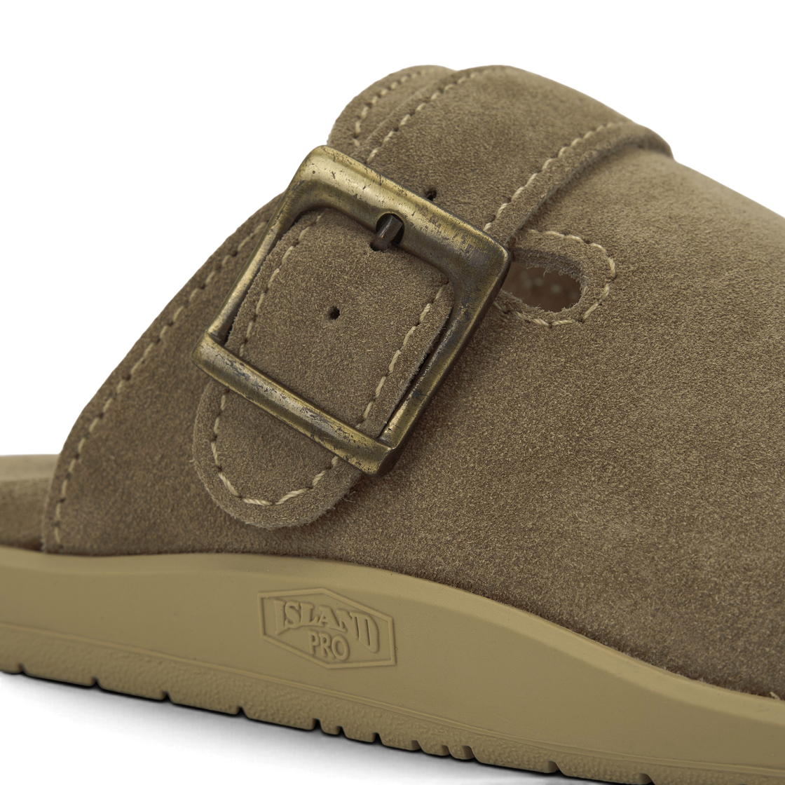 아일랜드 슬리퍼 클래식 스웨이드 클로그 토프 스웨이드(Island Slipper Classic Suede Clog Taupe Suede) - 7