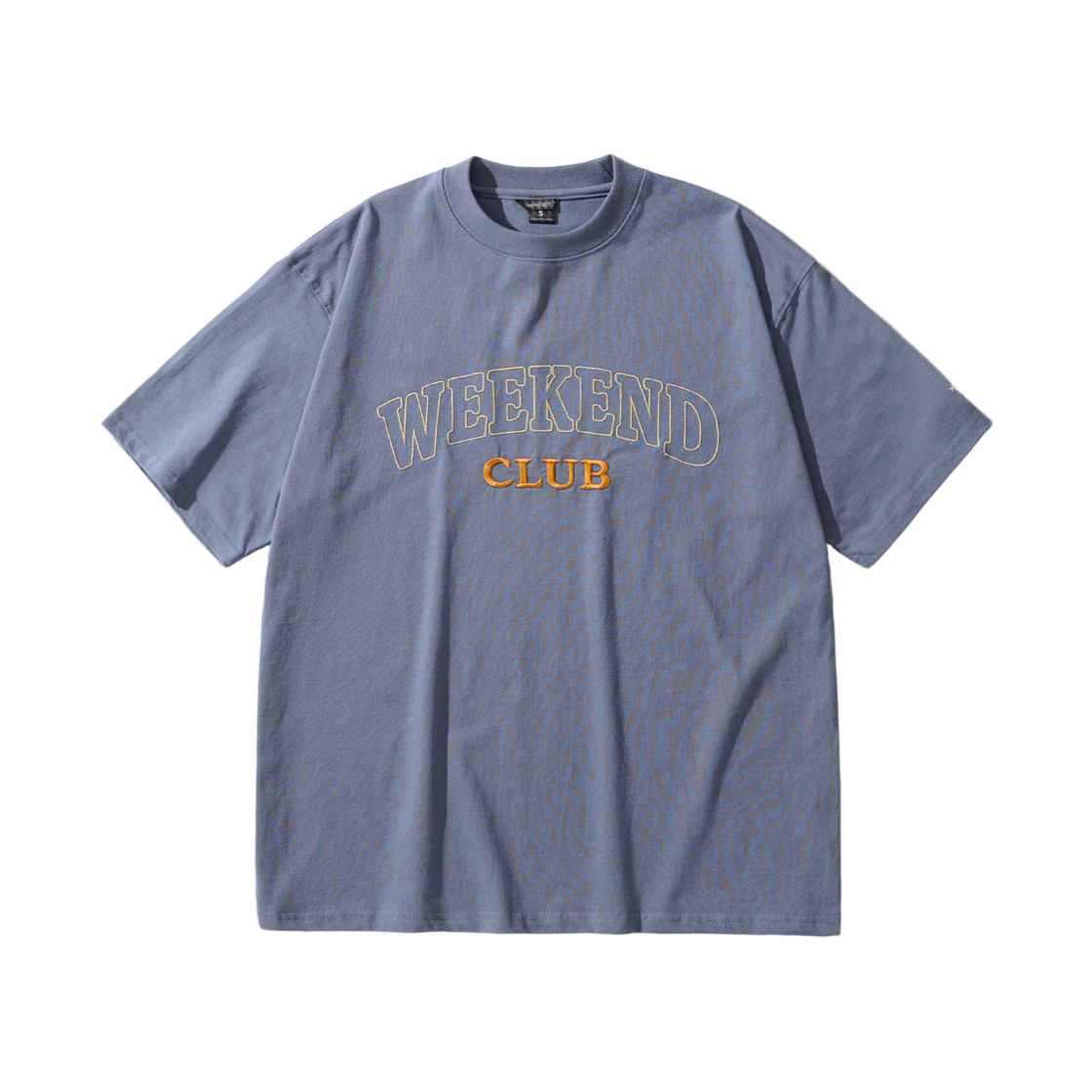 더블유브이프로젝트 브림리 반팔티셔츠 블루그레이 JUST7867(WV PROJECT Brimley Short Sleeve Bluegray JUST7867)