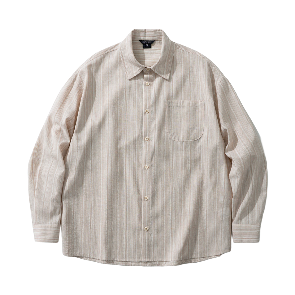 HSLS7804_beige_29 WV PROJECT Flutter Stripe Shirts Beige HSLS7804