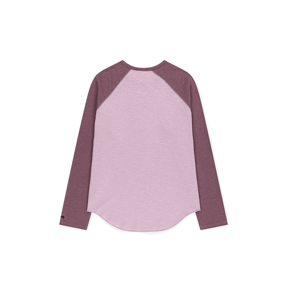 [5% 적립] 썬러브투어 슬럽 래글런 LS 티 핑크([5% 적립] sunlovetour Slub Raglan LS Tee Pink) - 2