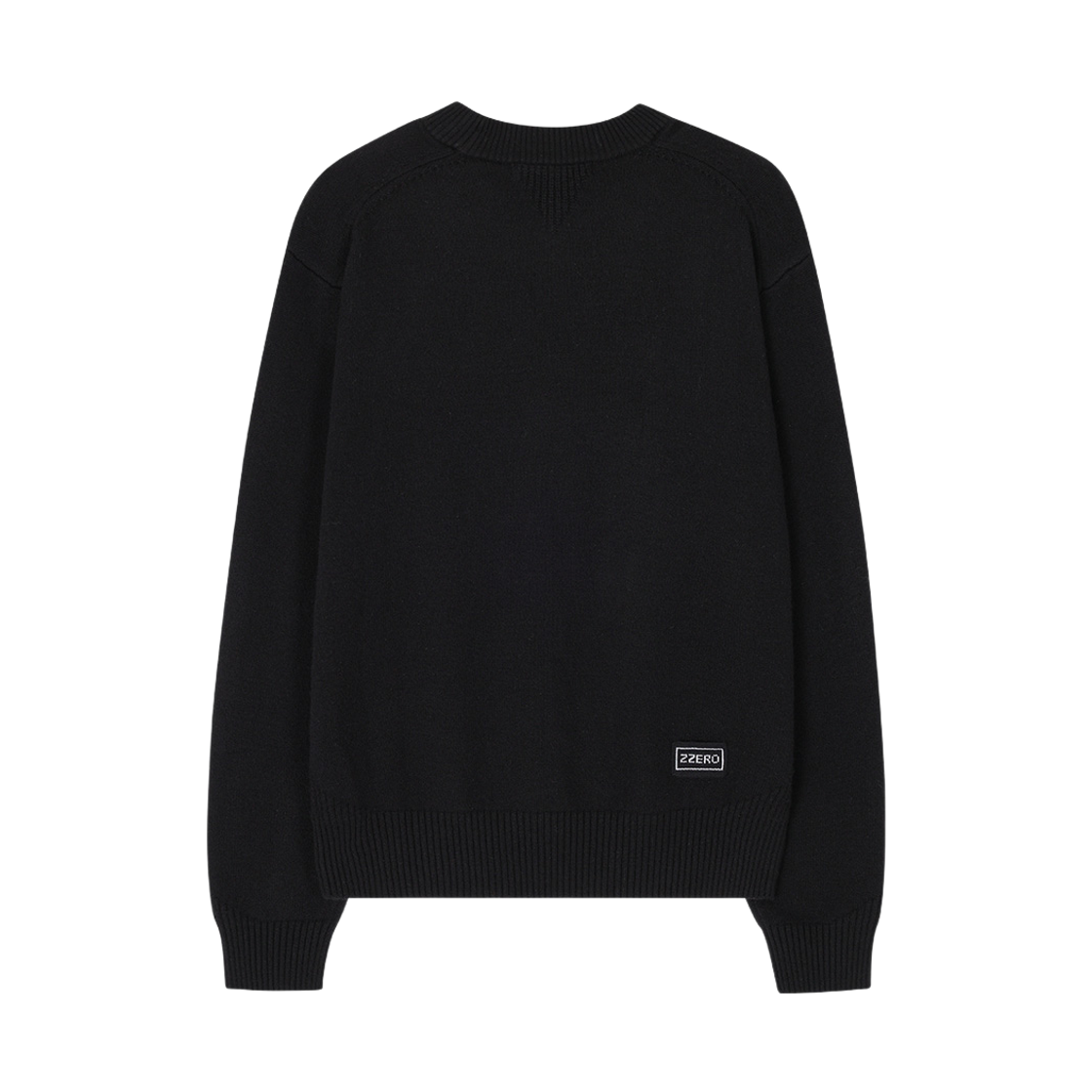 송지오 지제로 캐시미어 블렌드 라운드넥 니트 블랙(SONGZIO ZZERO Cashmere Blend Round Neck Knit Black) - 2