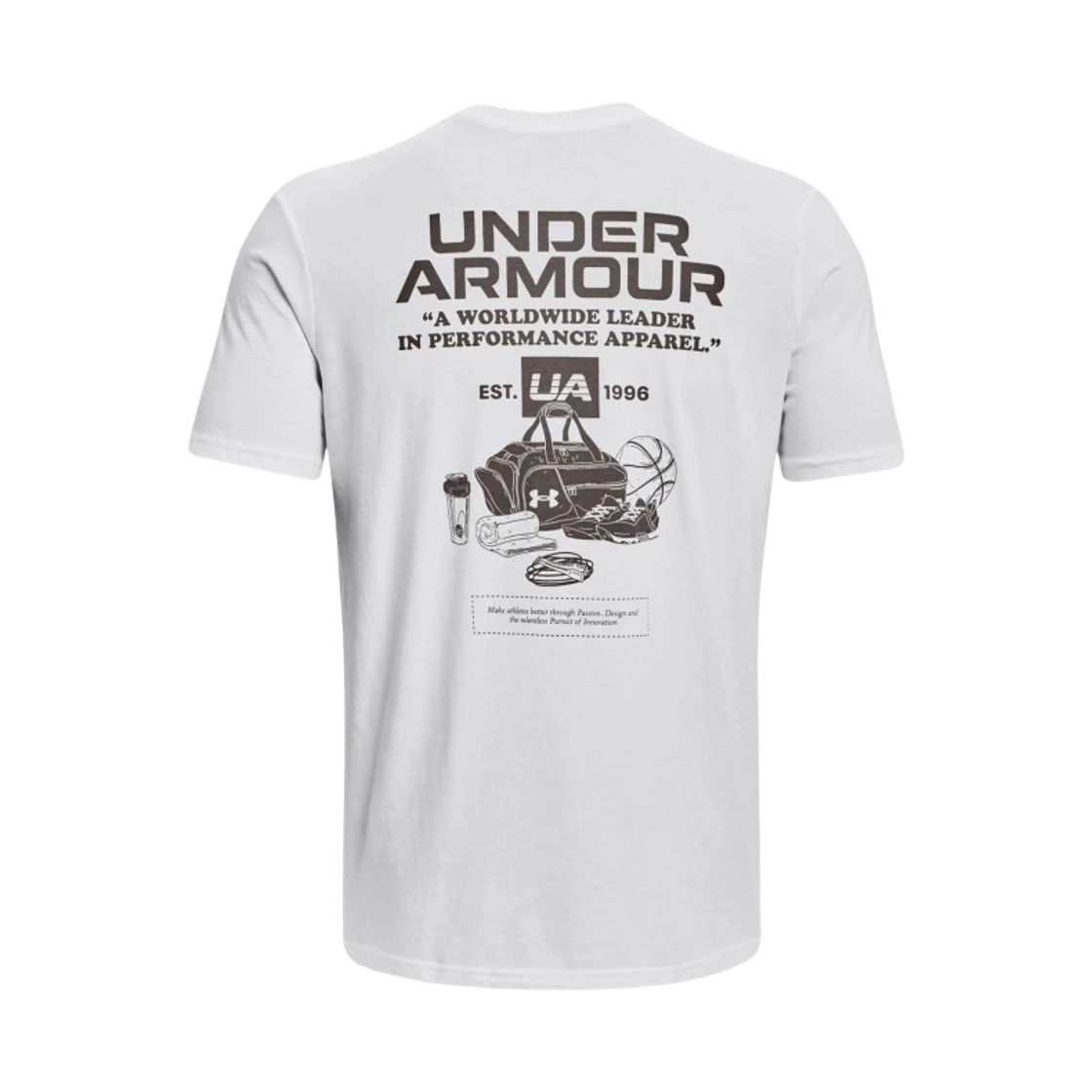 1373993-100 Under Armour Archive Vintage Short Sleeve T-Shirt White