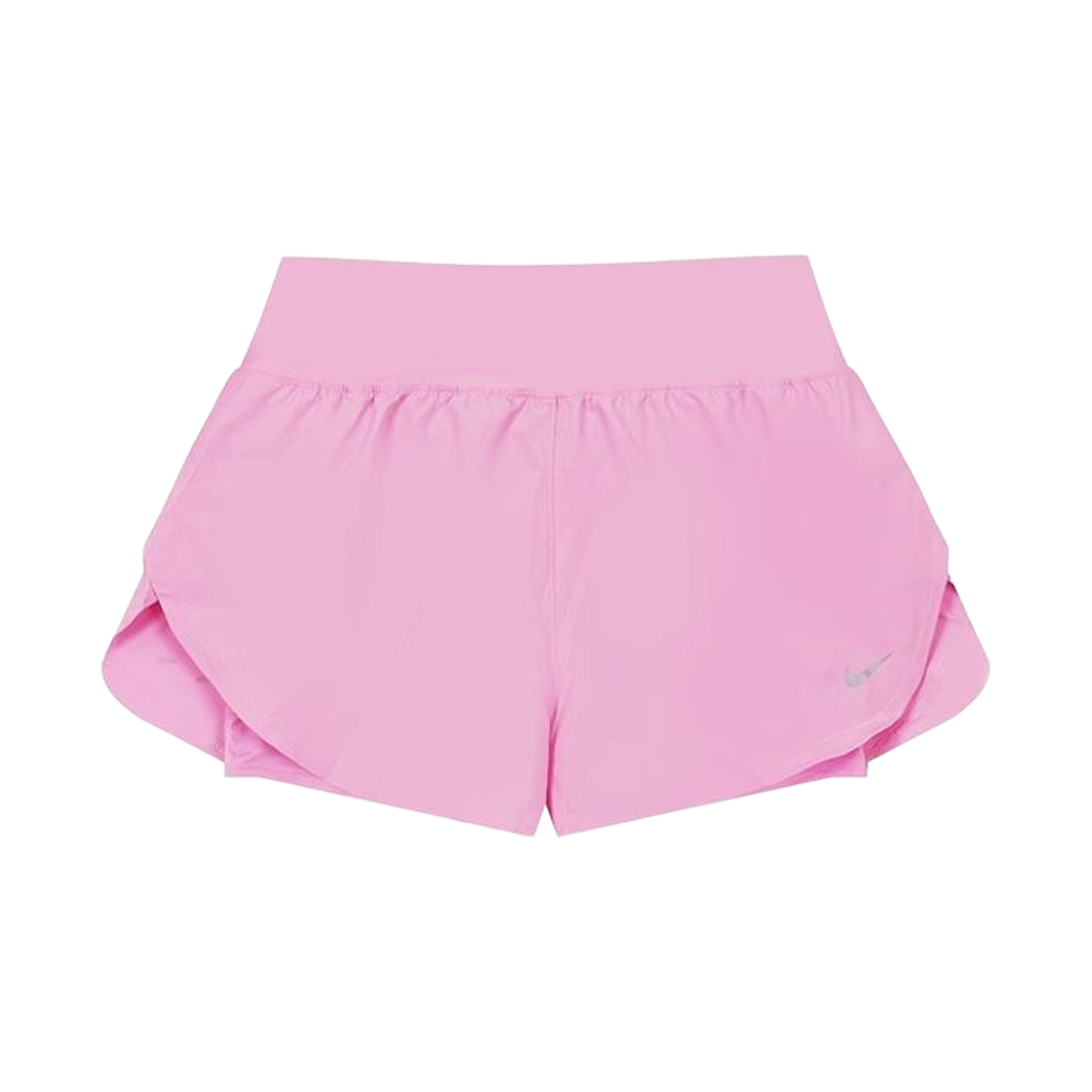 IF1498-621 (W) Nike Flow Dri-Fit High-Waisted 2-In-1 Running Shorts Pink Rise - Asia