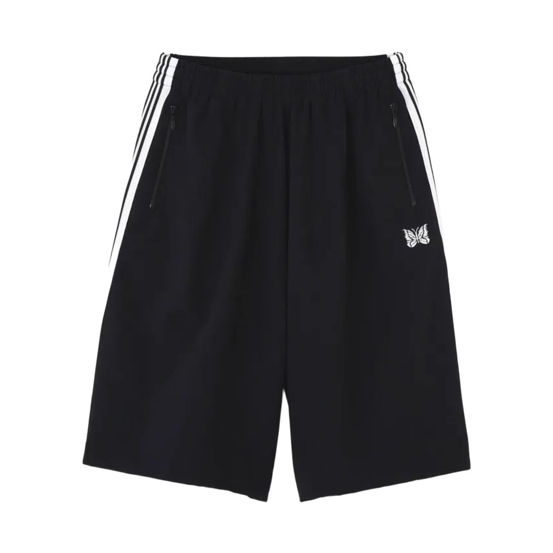 SX1536 Needles x LHP H.D. Seersucker Track Shorts Black